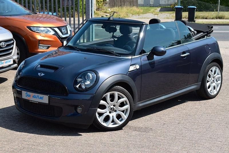 High class grey Gebraucht 2014 Mini Cooper SD Cabriolet Cabrio | 6.490 € (Superpreis) - Bild 1/4