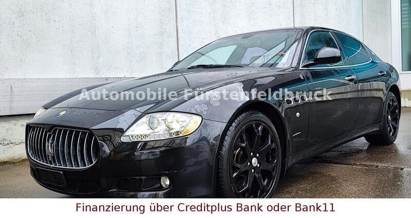 Schwarz Gebraucht 2009 Maserati Quattroporte Limousine | 18.999 € - Bild 1/4