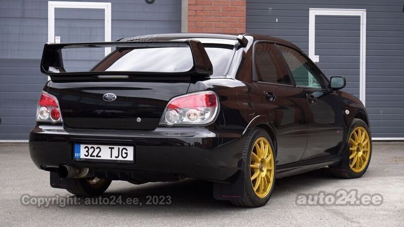 Gebraucht Subaru WRX STI 371 PS (272 kW) 2006 Schwarz Limousine