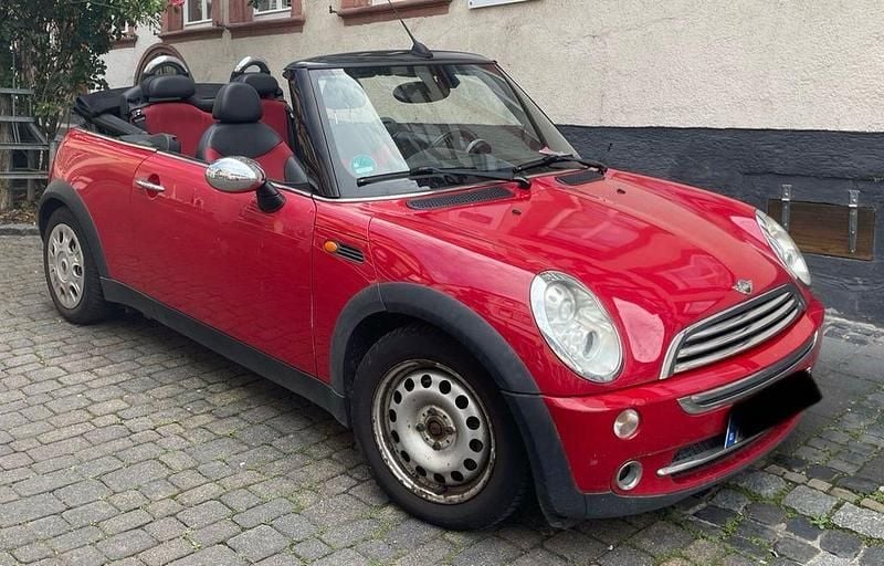 Rot Gebraucht 2007 Mini Cooper Cabriolet Cabrio | 1.300 € (Guter Preis) - Bild 1/3