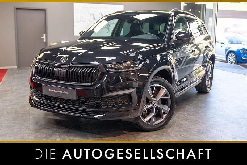 Schwarzmagic perleffekt Gebraucht 2022 Skoda Kodiaq SportLine SUV | 35.990 € (Guter Preis) - Bild 1/2