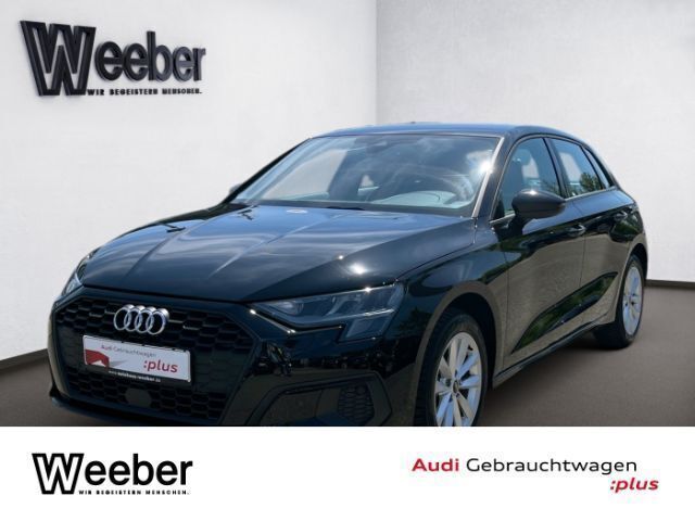 Brillantschwarz Gebraucht 2024 Audi A3 Basis | 26.430 € (Guter Preis) - Bild 1/3