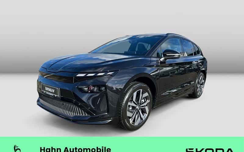 Schwarz Neu 2025 Skoda Enyaq iV SportLine SUV | 49.990 € (Guter Preis) - Bild 1/3