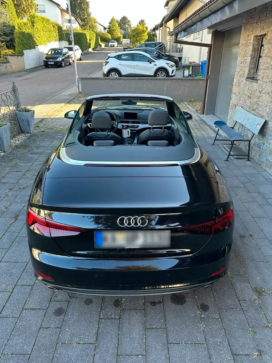 Gebraucht Audi A5 Cabriolet S-Line 190 PS (139 kW) 2019 Schwarz Cabrio