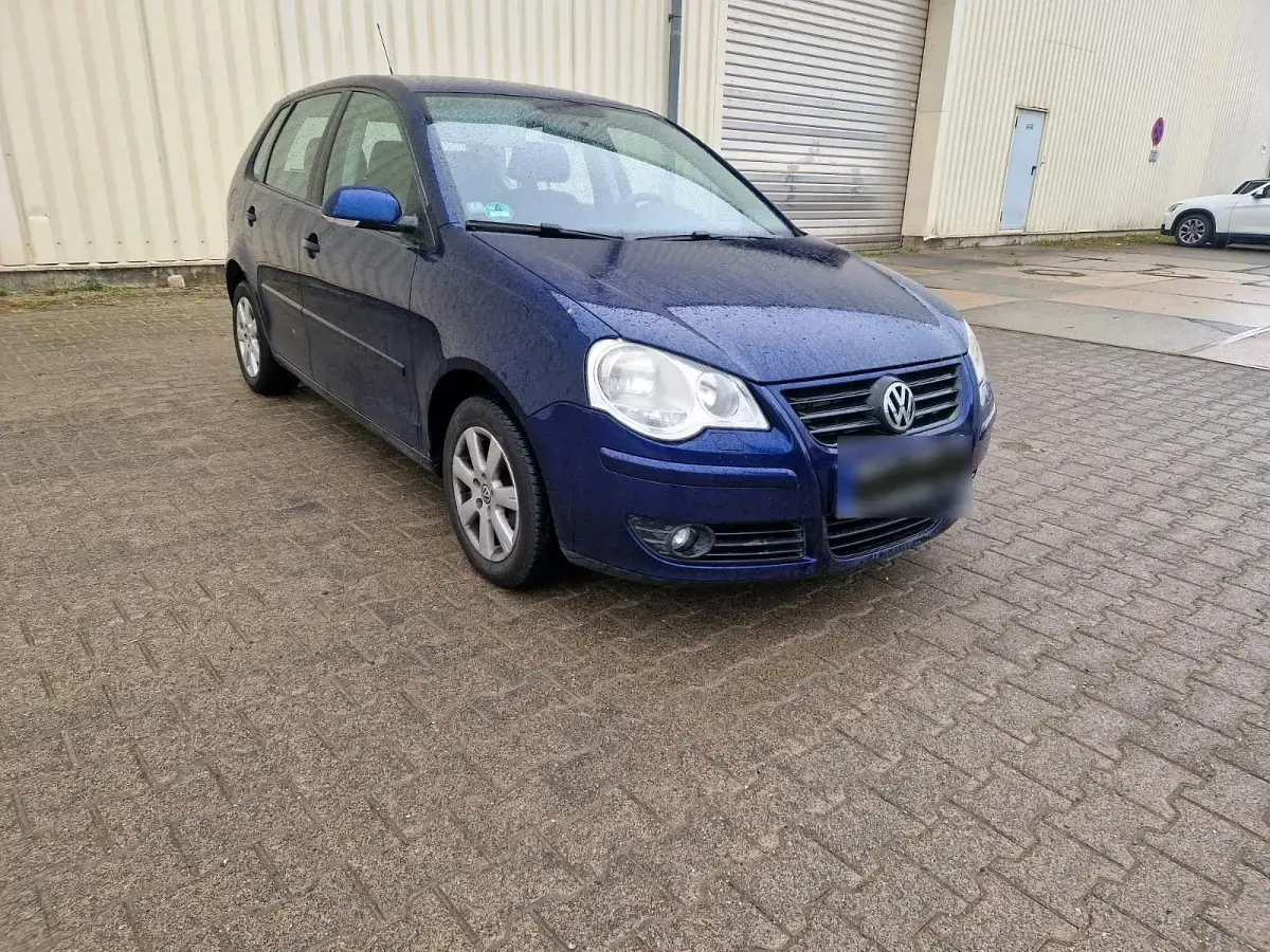 Gebraucht VW Polo 80 PS (58 kW) 2008 Blau Kleinwagen