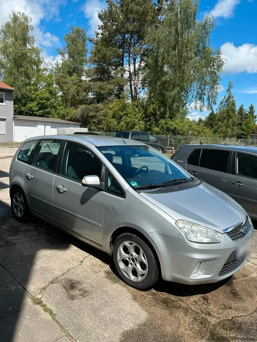 Gebraucht Ford C-MAX Titanium 125 PS (91 kW) 2009 Silber Van / Kleinbus