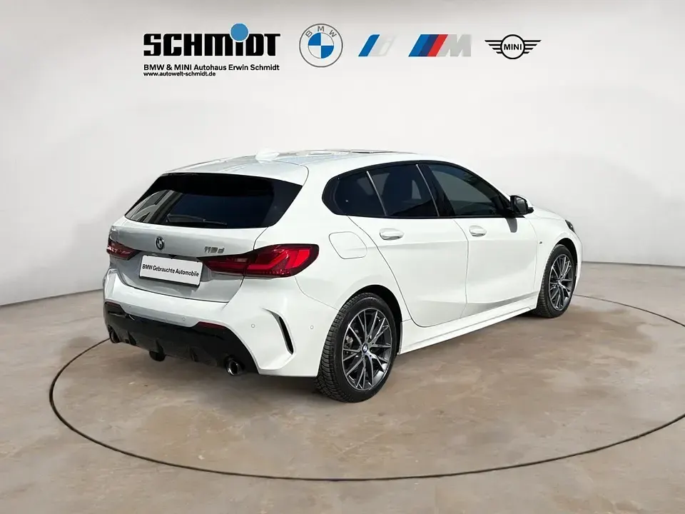 Gebraucht BMW 118 M Sport 150 PS (110 kW) 2023 Alpinweiß uni Kleinwagen