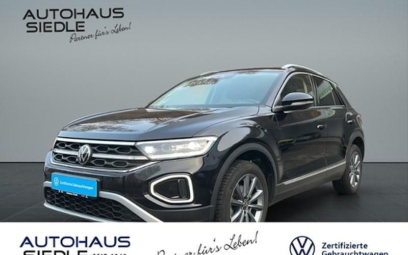 Gebraucht VW T-Roc Style 150 PS (110 kW) 2022 Schwarz SUV
