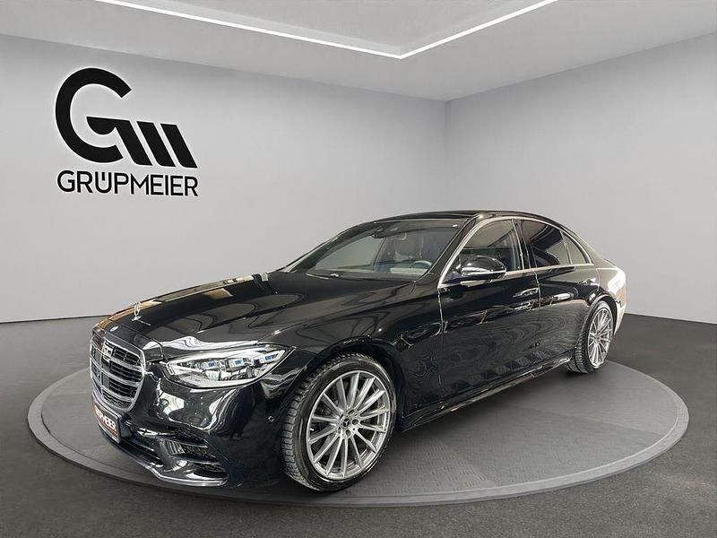 Schwarz Gebraucht 2021 Mercedes S500 Limousine | 94.200 € (Teuer) - Bild 1/4
