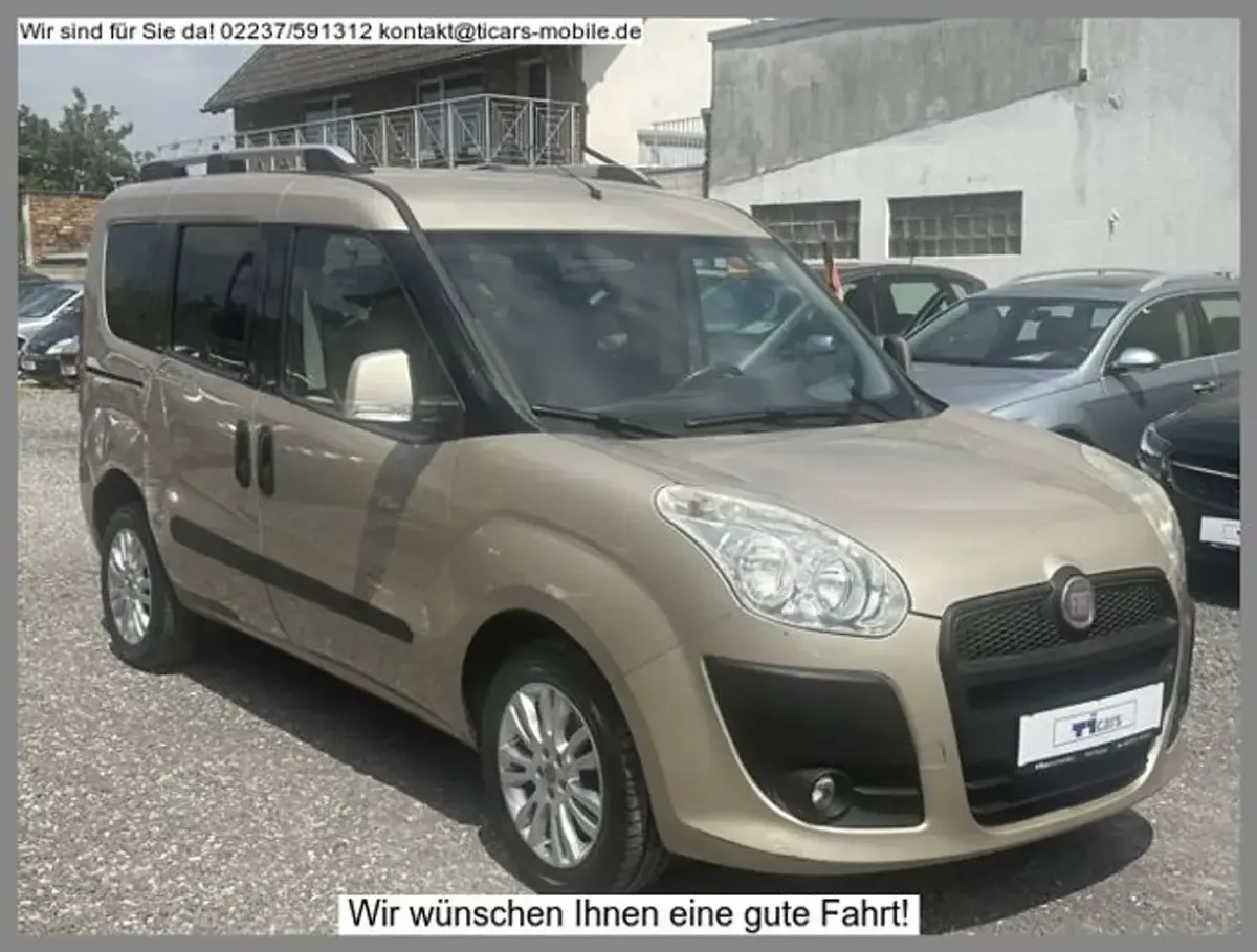 Gebraucht Fiat Doblò 95 PS (69 kW) 2012 Beige Van / Kleinbus