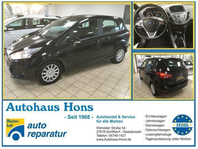 Gebraucht Ford B-MAX Trend 101 PS (74 kW) 2013 Schwarz metallic Van / Kleinbus