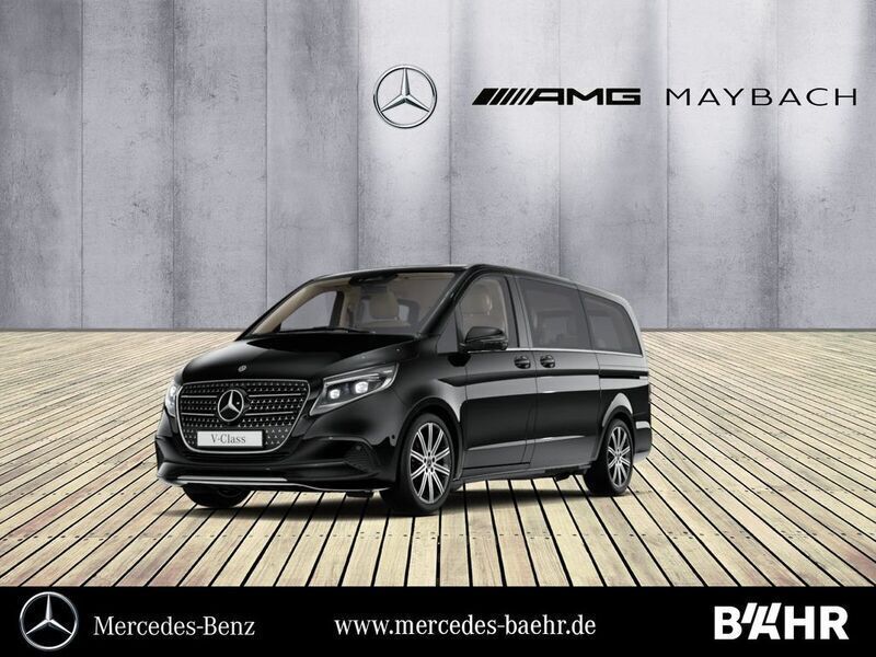 Obsidianschwarz Gebraucht 2024 Mercedes V300 Avantgarde Van / Kleinbus | 75.950 € (Teuer) - Bild 1/3