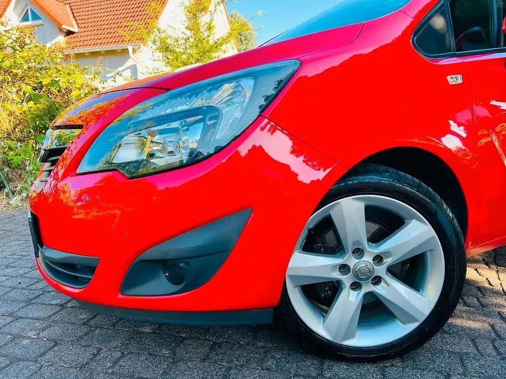 Gebraucht Opel Meriva 120 PS (88 kW) 2011 Rot Van / Kleinbus