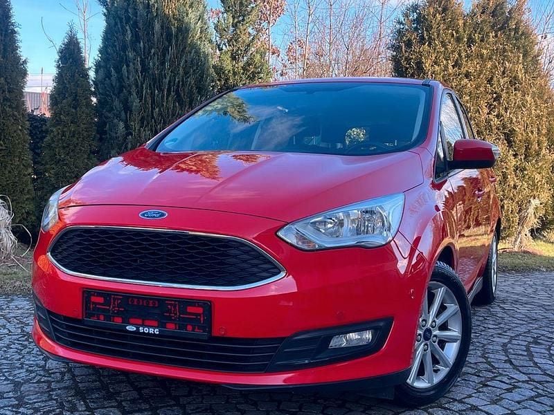 Gebraucht Ford C-MAX Cool & Connect 125 PS (91 kW) 2017 Rot Van / Kleinbus