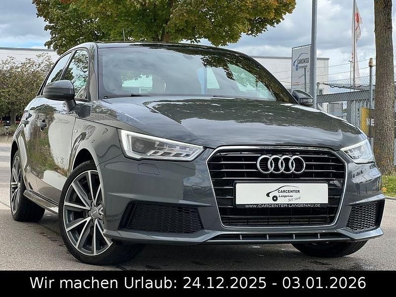 Grau Gebraucht 2017 Audi A1 Sportback S-Line Kleinwagen | 16.699 € (Fairer Preis) - Bild 1/4