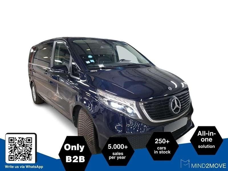Blau Gebraucht 2021 Mercedes EQV300 Van / Kleinbus | 40.051 € (Superpreis) - Bild 1/3