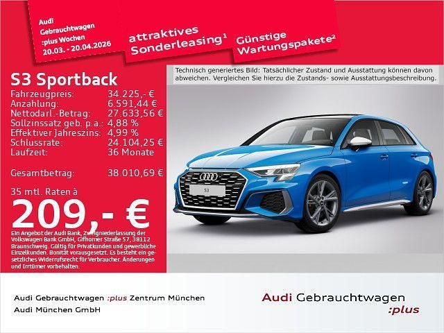 Gebraucht Audi S3 Design 310 PS (228 kW) 2023 Turboblau Limousine