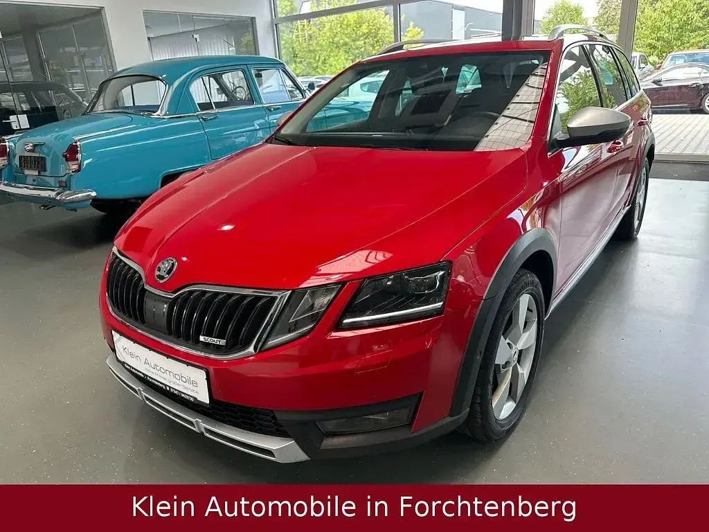 Gebraucht Skoda Octavia Scout Scout 4x4 184 PS (135 kW) 2018 Rot Kombi