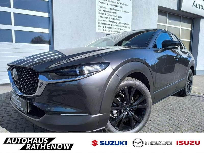 Matrixgrau metallic Neu 2025 Mazda CX-30 Homura-Line SUV | 35.090 € - Bild 1/4
