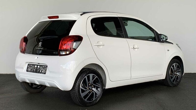 Gebraucht Peugeot 108 Allure 72 PS (52 kW) 2019 Weiss / lipizanweiß / uni Kleinwagen