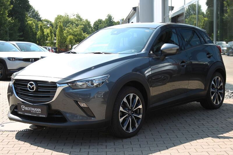 Grau Gebraucht 2021 Mazda CX-3 Ad'Vantage SUV | 17.390 € (Superpreis) - Bild 1/4