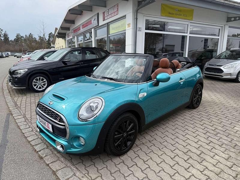 Gebraucht Mini Cooper S Cabriolet 192 PS (141 kW) 2016 Caribbean aqua metallic Cabrio