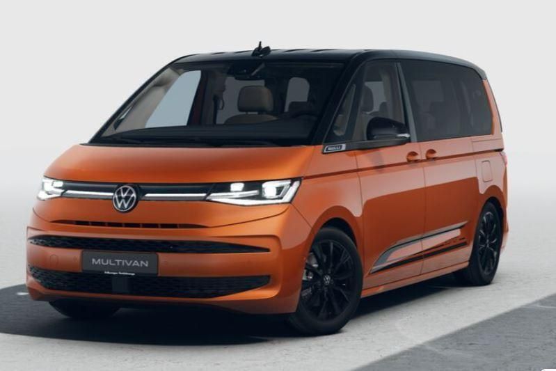 Energetic orange / deep black pe Neu 2024 VW T7 Edition Van | 62.190 € (Fairer Preis) - Bild 1/4