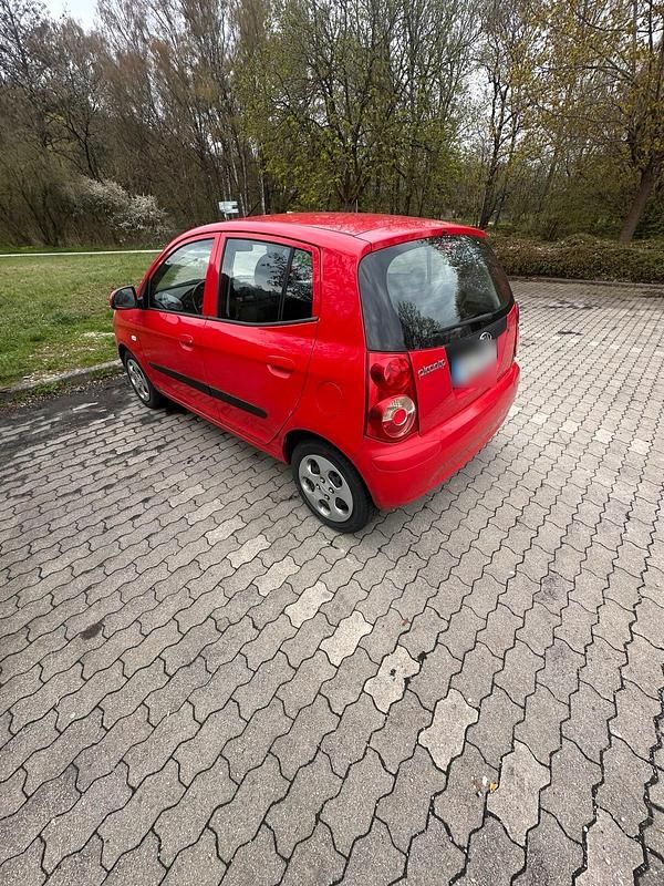 Gebraucht Kia Picanto 65 PS (47 kW) 2011 Rot Kleinwagen