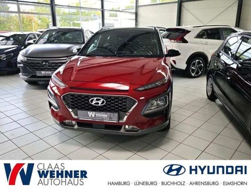 Rot Gebraucht 2018 Hyundai Kona Style SUV | 16.840 € (Fairer Preis) - Bild 1/4