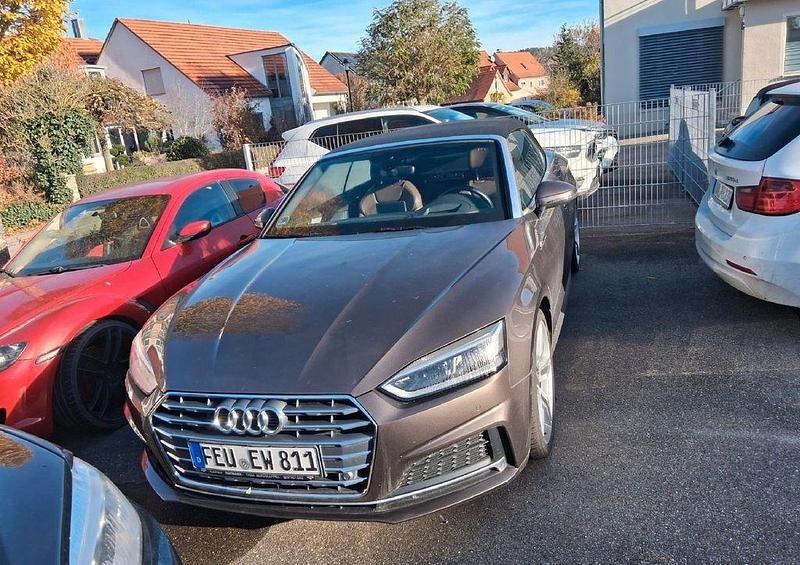 Braun Gebraucht 2017 Audi A5 Cabriolet Sport Cabrio | 27.500 € (Fairer Preis) - Bild 1/4