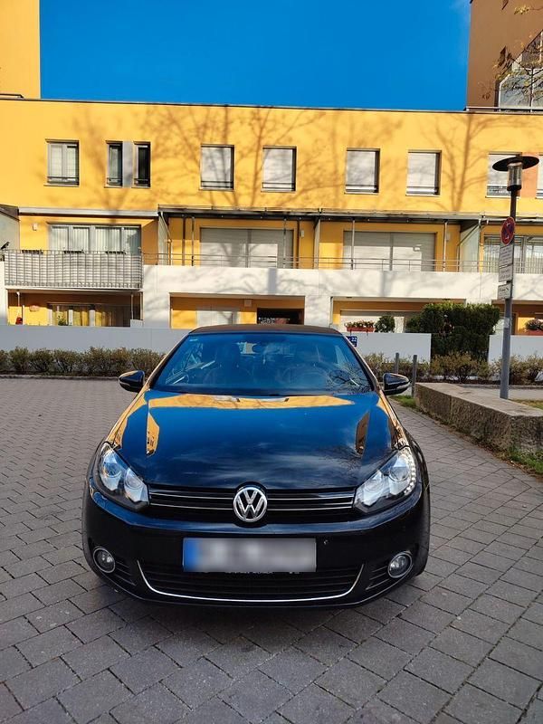 Gebraucht VW Golf Cabriolet 105 PS (77 kW) 2012 Schwarz Cabrio
