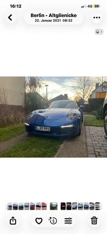 Gebraucht Porsche 991 349 PS (256 kW) 2015 Blau Coupé