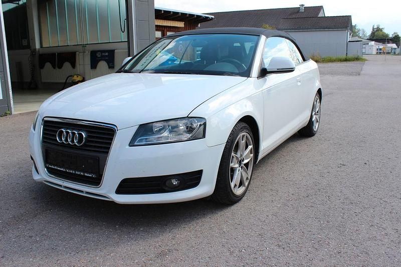 Weiß Gebraucht 2009 Audi A3 Cabriolet Ambition Cabrio | 3.900 € (Guter Preis) - Bild 1/4