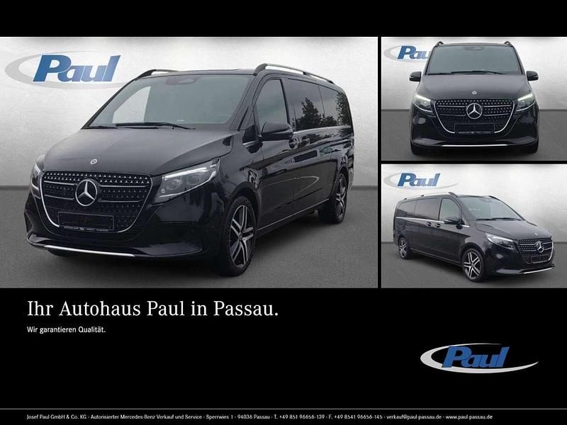 Schwarz obsidianschwarz metall Gebraucht 2025 Mercedes V300 Avantgarde Van / Kleinbus | 83.800 € (Guter Preis) - Bild 1/4