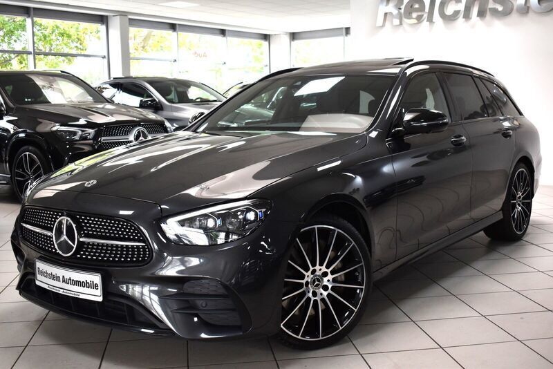 Grafitgrau Gebraucht 2021 Mercedes E400 AMG Kombi | 39.500 € (Guter Preis) - Bild 1/4