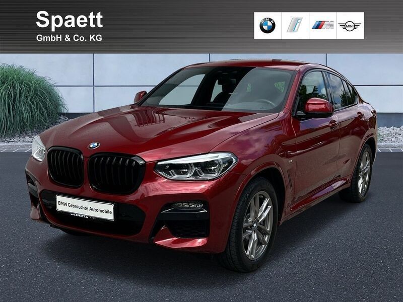Flamencorot brillanteffekt metallic Gebraucht 2021 BMW X4 Shadowline SUV | 44.800 € (Superpreis) - Bild 1/4