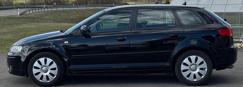 Gebraucht Audi A3 Attraction 105 PS (77 kW) 2007 Schwarz Kleinwagen