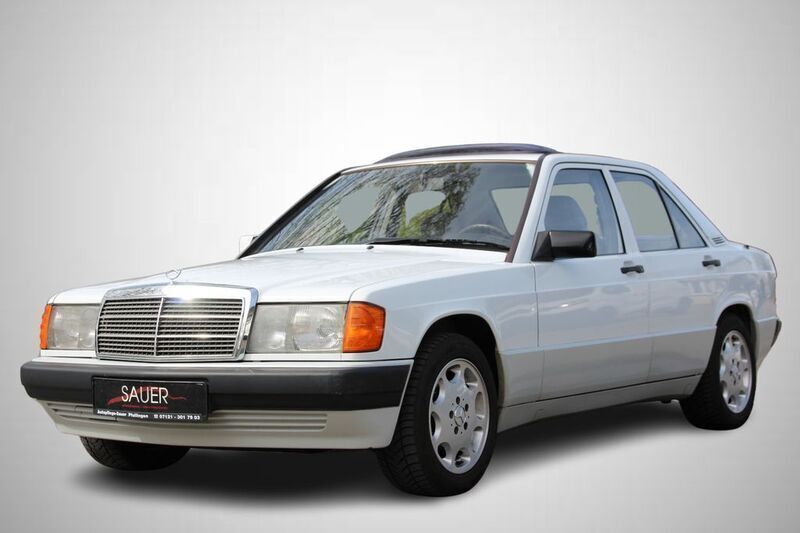 Weiß Gebraucht 1991 Mercedes 190 Limousine | 7.900 € - Bild 1/4