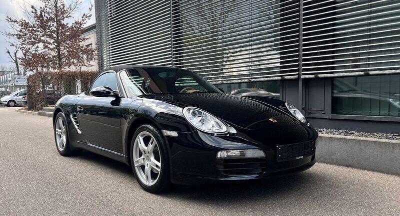 Schwarz Gebraucht 2008 Porsche Boxster Cabrio | 31.400 € (Fairer Preis) - Bild 1/4
