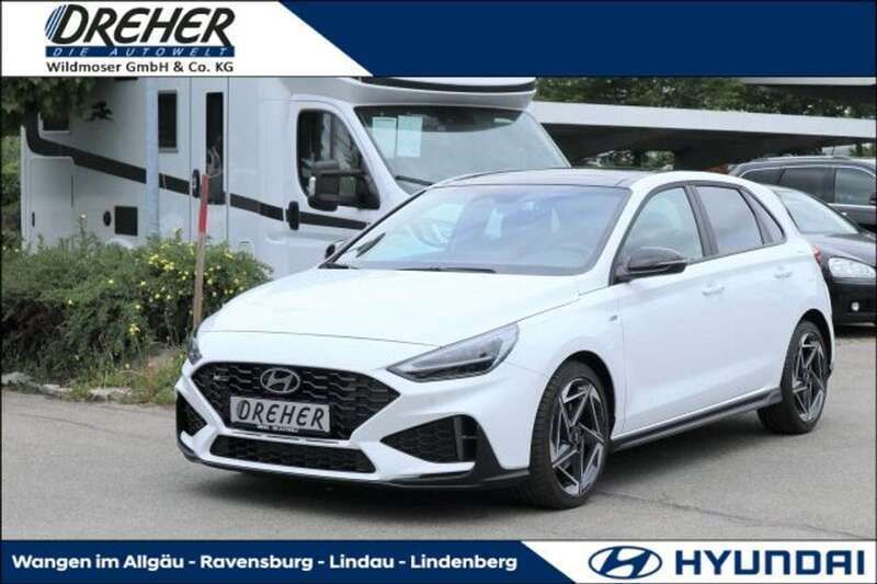 Atlas white / sol Gebraucht 2025 Hyundai i30 N Line Kleinwagen | 26.990 € (Fairer Preis) - Bild 1/4
