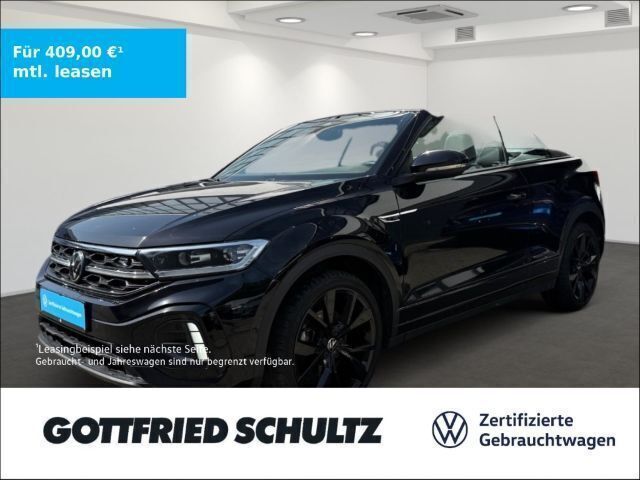 Deep black perleffekt Gebraucht 2022 VW T-Roc Cabriolet R-line Cabrio | 28.480 € (Fairer Preis) - Bild 1/1