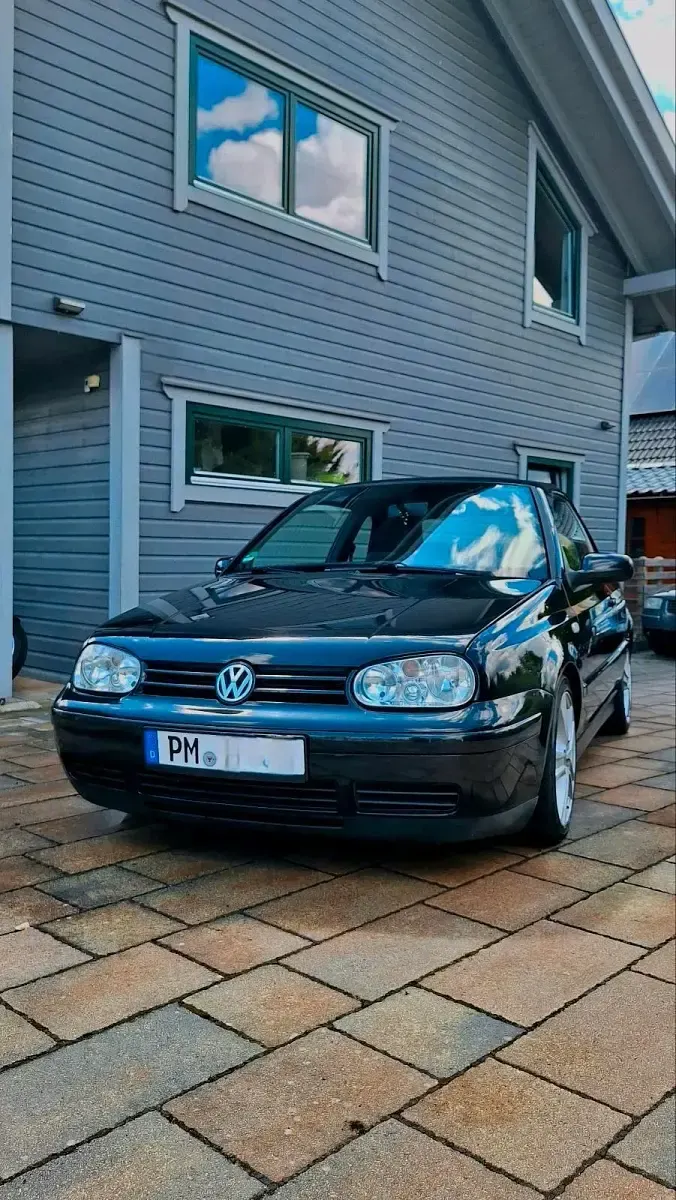 Gebraucht VW Golf Cabriolet Highline 90 PS (66 kW) 2000 Schwarz Cabrio