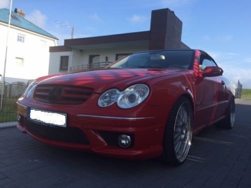 Gebraucht Mercedes CLK63 AMG AMG 714 PS (525 kW) 2006 Rot metallic Cabrio