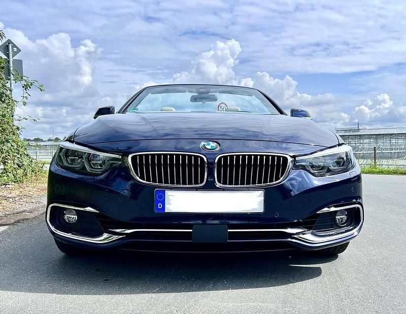 Gebraucht BMW 430 Cabriolet Luxury Line 252 PS (185 kW) 2017 Blau Cabrio