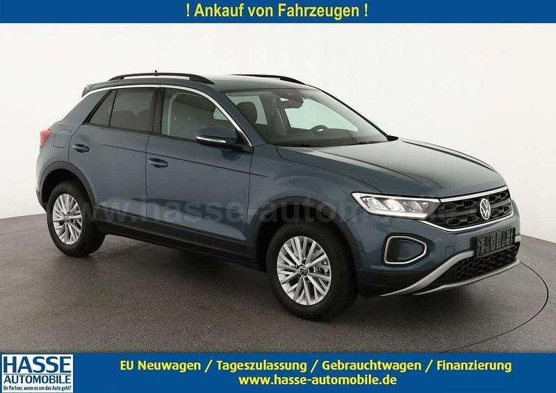 Petroleum blue metallic Neu 2025 VW T-Roc Life SUV | 33.295 € (Guter Preis) - Bild 1/4