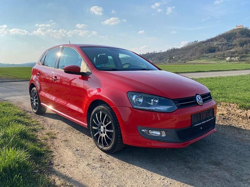Gebraucht VW Polo Edition 86 PS (63 kW) 2010 Rot Kleinwagen