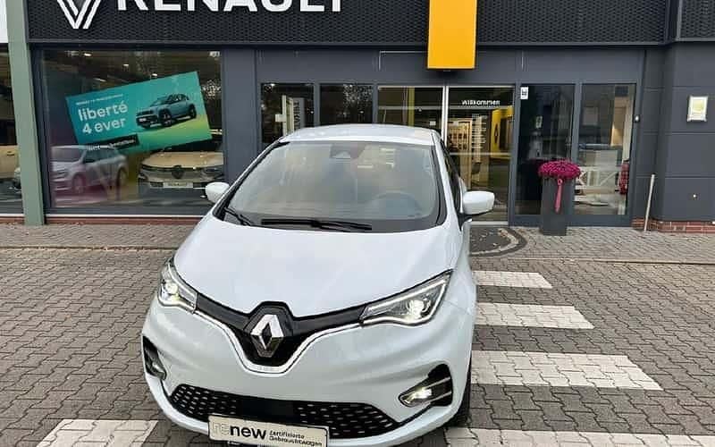 Weiß Gebraucht 2021 Renault Zoe Iconic Kleinwagen | 13.990 € (Fairer Preis) - Bild 1/4