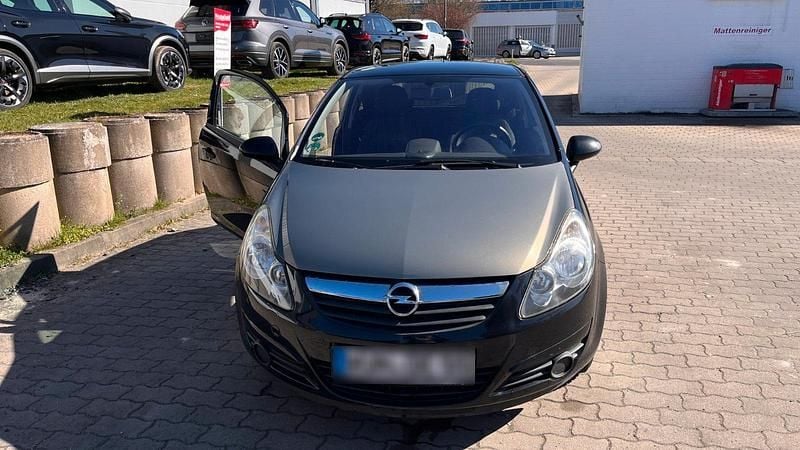 Gebraucht Opel Corsa 75 PS (55 kW) 2010 Schwarz Kleinwagen