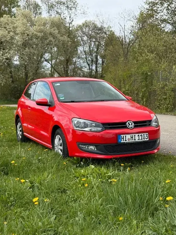Gebraucht VW Polo 69 PS (50 kW) 2011 Rot Kleinwagen
