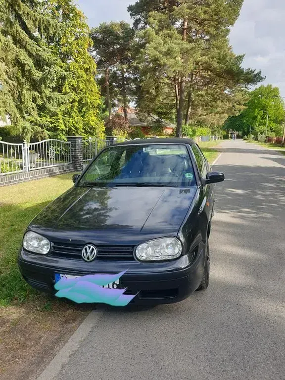 Occasion VW Golf 110 ch (80 kW) 1999 Noir Cabriolet